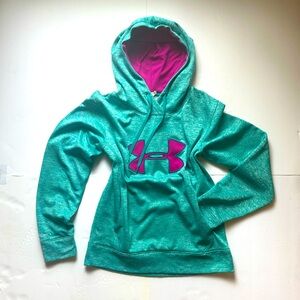 Under Armour Storm Fleece Hoodie Size Medium Blue/ Purple